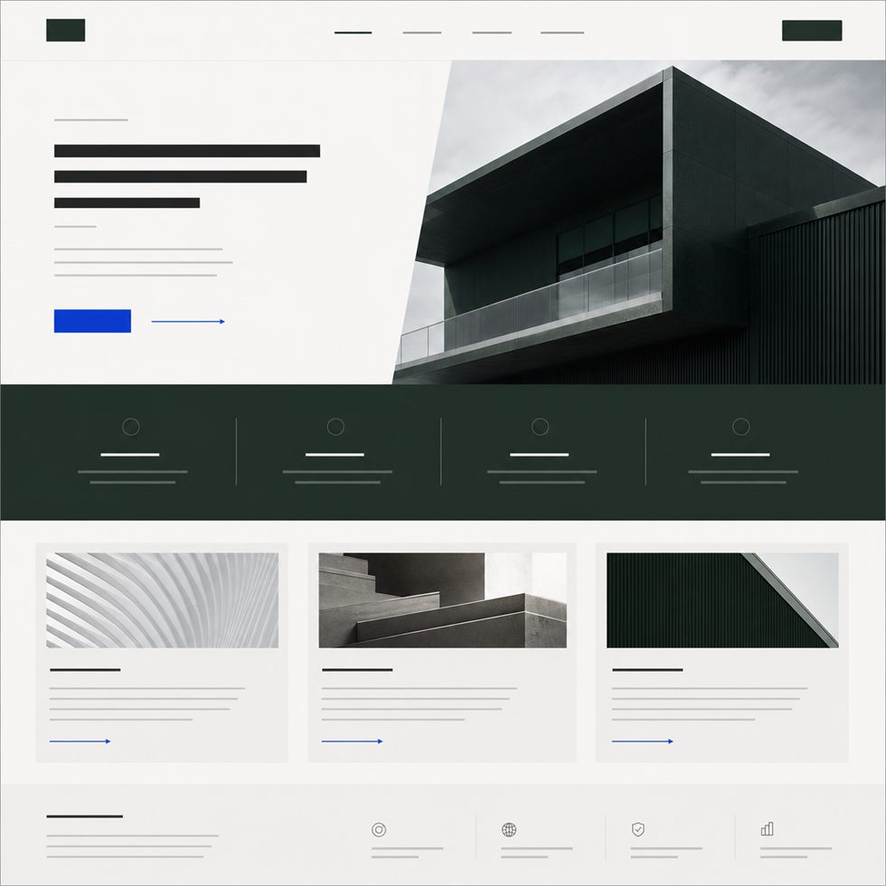 Personal Expert Page website template preview