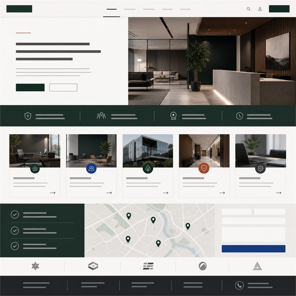 Simple Order Request Page website template preview
